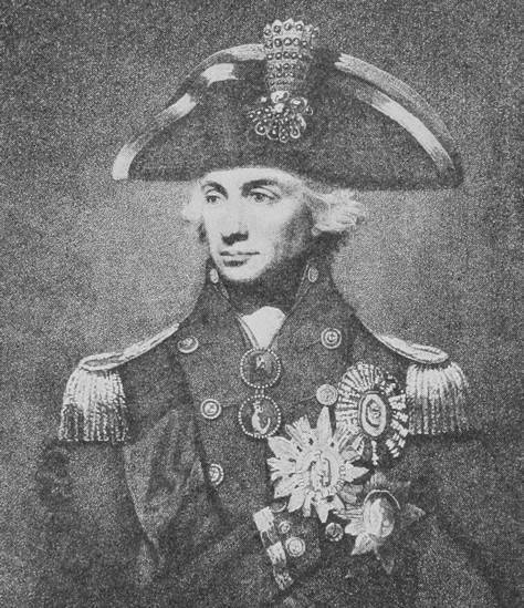 Англійскій адмиралъ Нельсонъ.