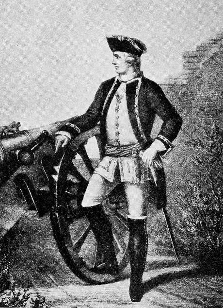 Офицеръ полевой артиллеріи (1762 г.)