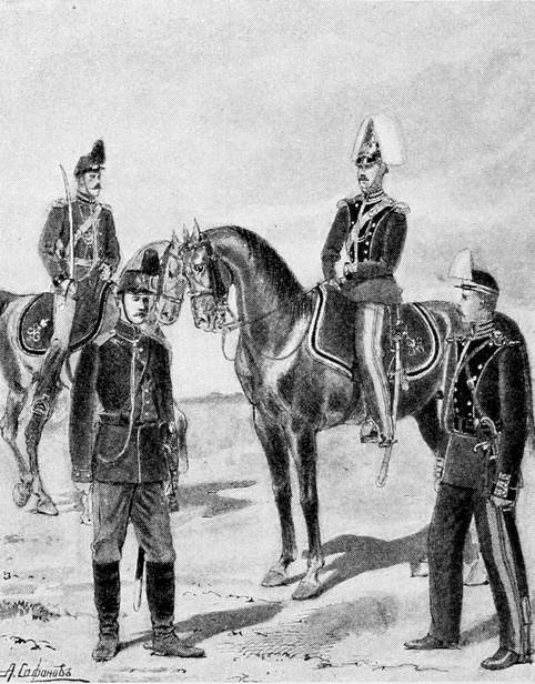 Гвардейская и полевая конная артиллерія (1860—1881 г.).