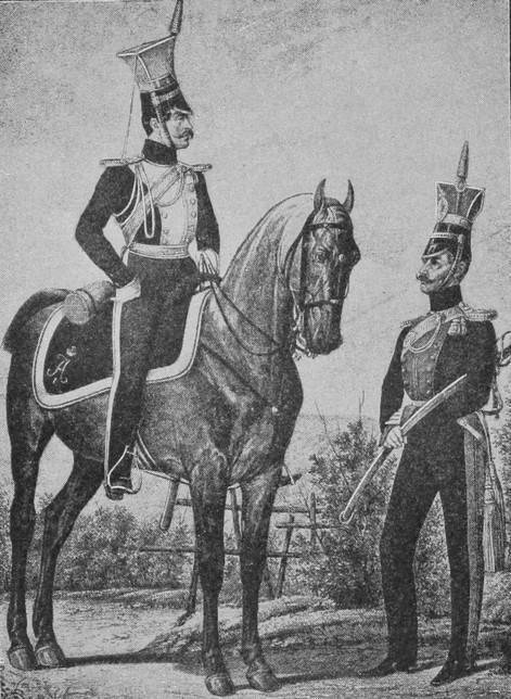 Оберъ-офицеры3-го и 4-го Бугскихъ улан. полковъ (1819—1825).