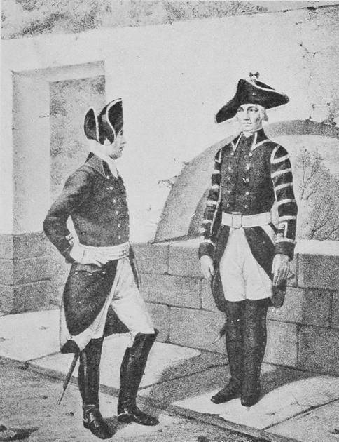 Адъютантъ и музыкантъ Вятскаго мушкетерскаго полка (1797—1801 гг.).
