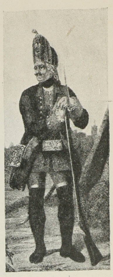 Армейск. грен. оберъ-офиц. въ 1762 г.