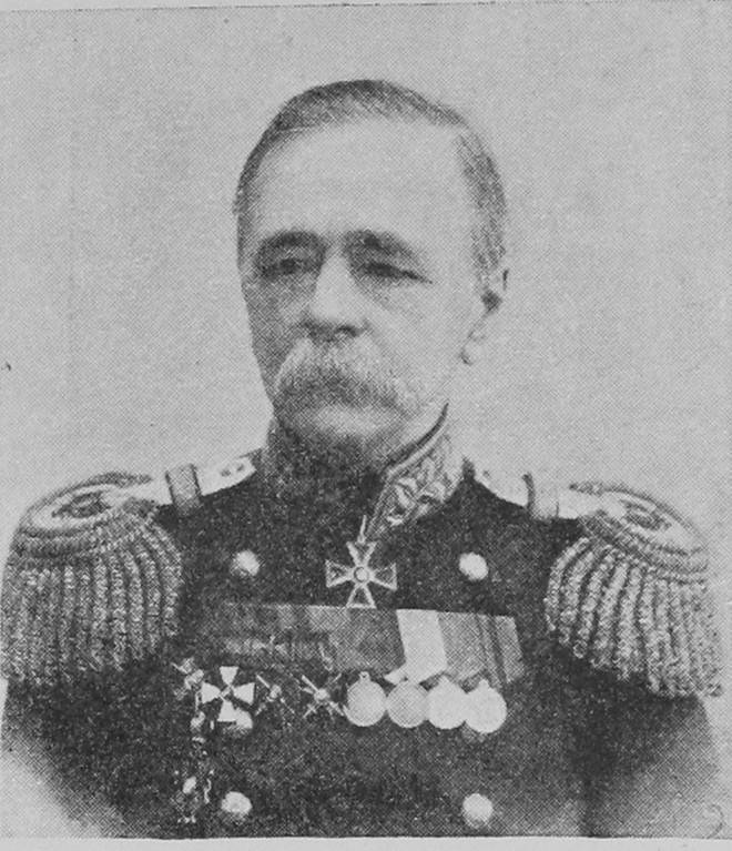 Контръ-адмиралъ П. Л. Жерве.
