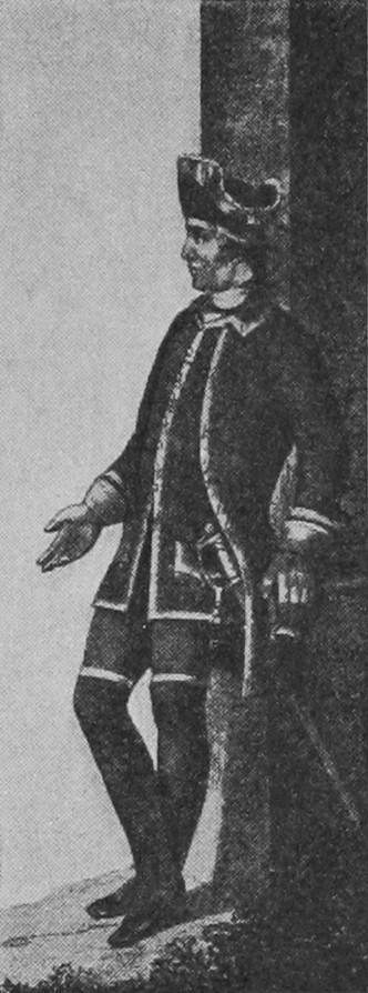 Оберъ-офицеръ. (1742—62 гг.).