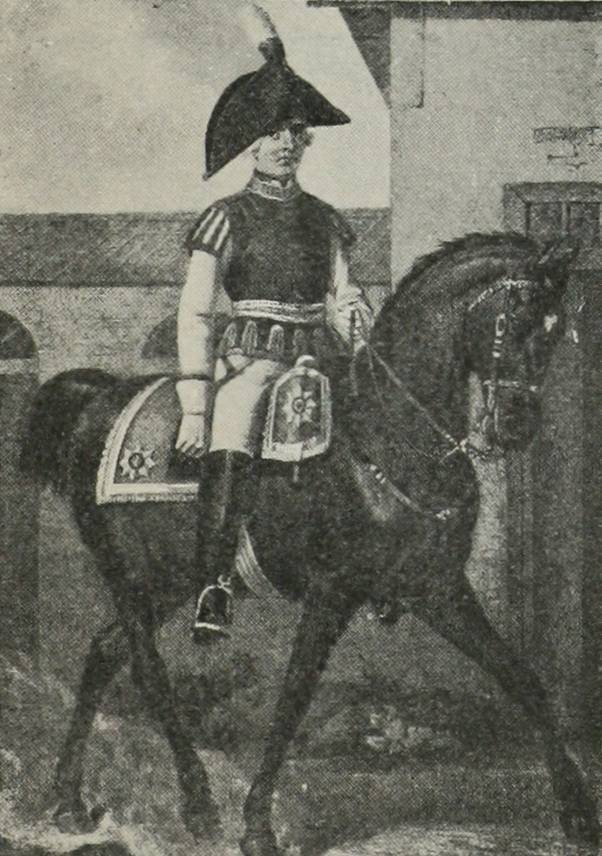 Офицеръ кавалергардск. эскадроновъ 1797 г.