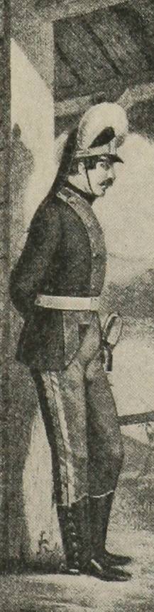 Унт.-офицеръ карабинернаго полка, съ 1786 по 1796 г.