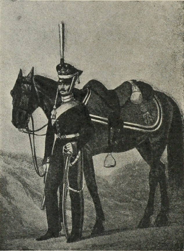 Рядовой л.-гв. Конно-Егерскаго полка, съ 1814 по 1816 г.
