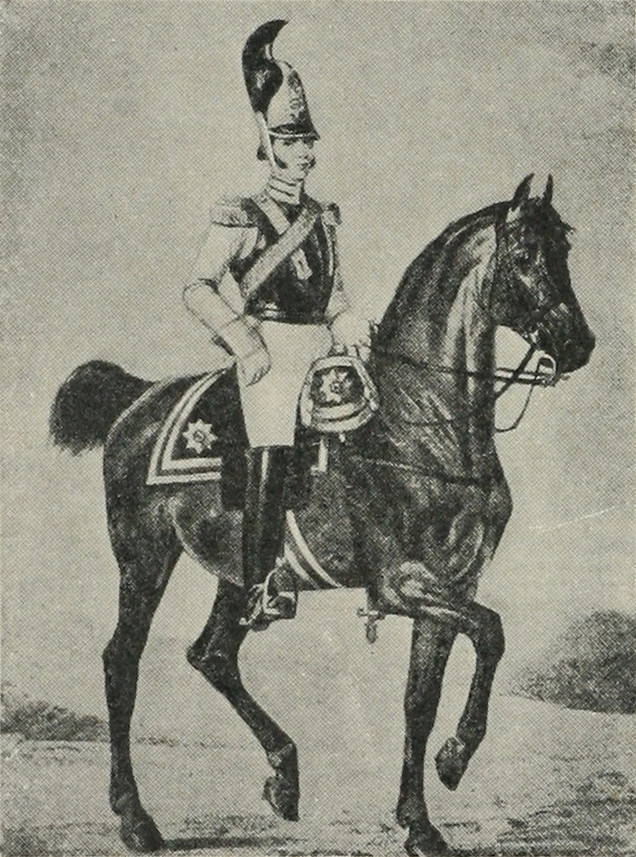 Шт.-офицеръ л.-гв. Коннаго полка, 1812—20 гг.