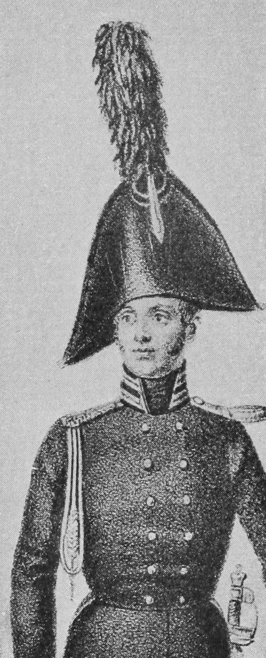 3) 1807—1809 гг. — офицеръ гв. пѣш. артилеріи;