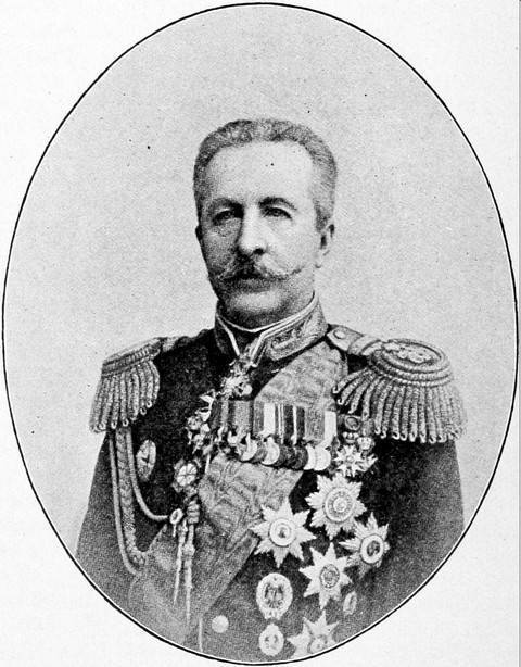 Генералъ-адъютантъ, адмиралъ Д. С. Арсеньевъ.