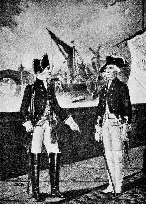 Штабъ-офицеръ и фейерверкеръ л.-гвард. артиллерійскаго батальона (1800—1801 г.).