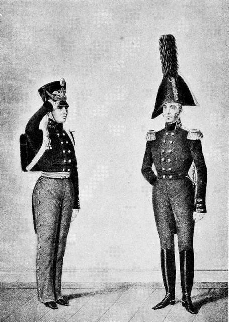 Оберъ-офицеръ и генералъ гвард. пѣшей артиллеріи (1808—1809 г.).