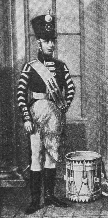 8) Ротный барабанщикъ егерскаго полка (1802 г.);