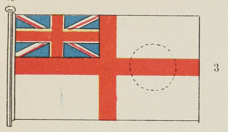 3. Военный флагъ (ensign).