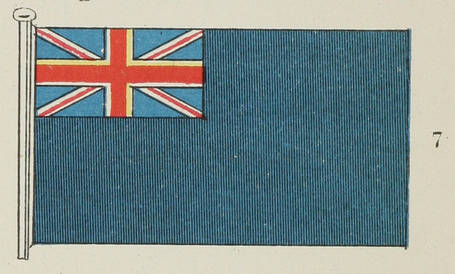 7. Флагъ судовъ запаса (naval reserve).
