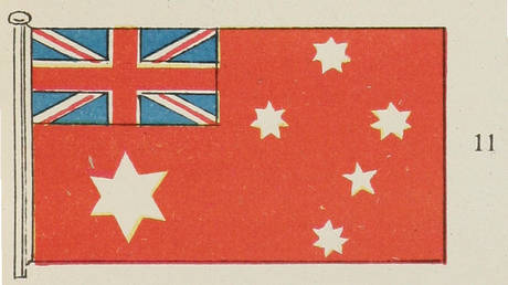 11. Коммерческій флагъ Австраліи.