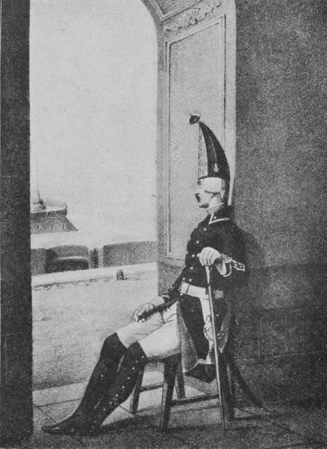 Гренадерскій унтеръ-офицеръ Бѣлевскагомушкетер. полка. (1797—1801 гг.).