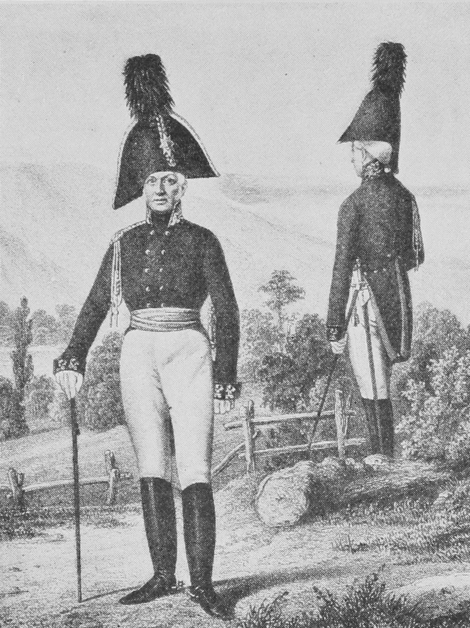 Генералъ и оберъ-офицеръ свиты Е. И. В. по квартирмейстерской части (1801).
