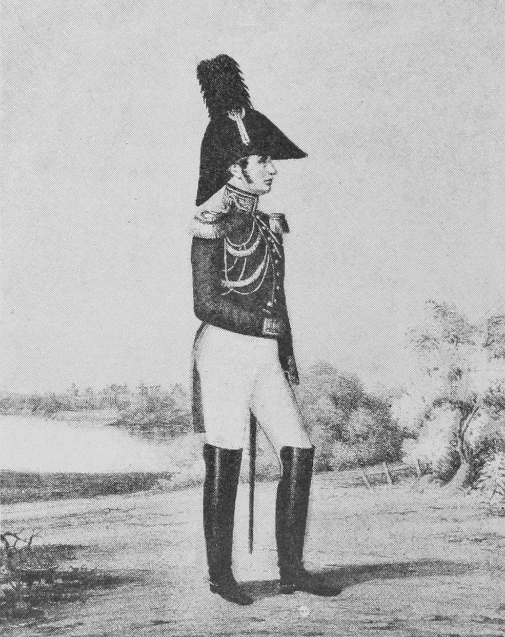 Штабъ-офицеръ Гвардейскаго генеральнаго штаба (1817—25).