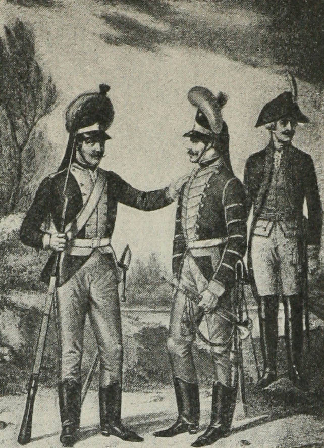 2) Рядовой, трубачъ и оберъ-офицеръ Драгунскаго полка съ 1786 по 1796 г.