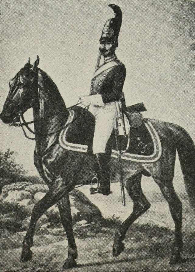 7) Рядовой Л.-Гв. Драгунскаго полка 1812—17 гг.