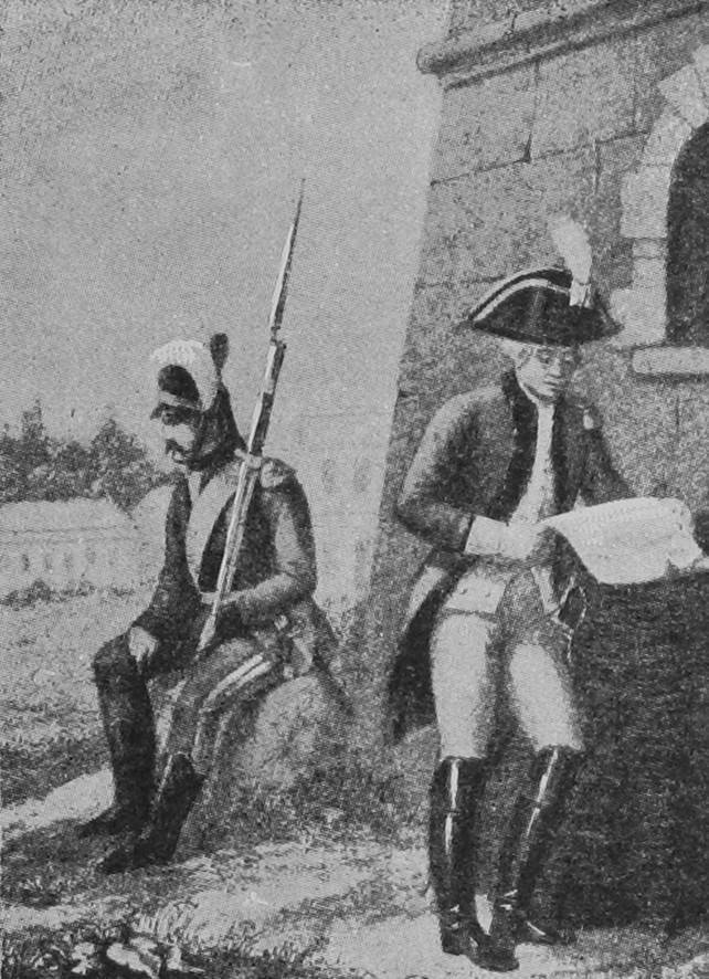 Рядовой и оберъ-офицеръ минерной и піонерной ротъ. (1786—96 гг.)