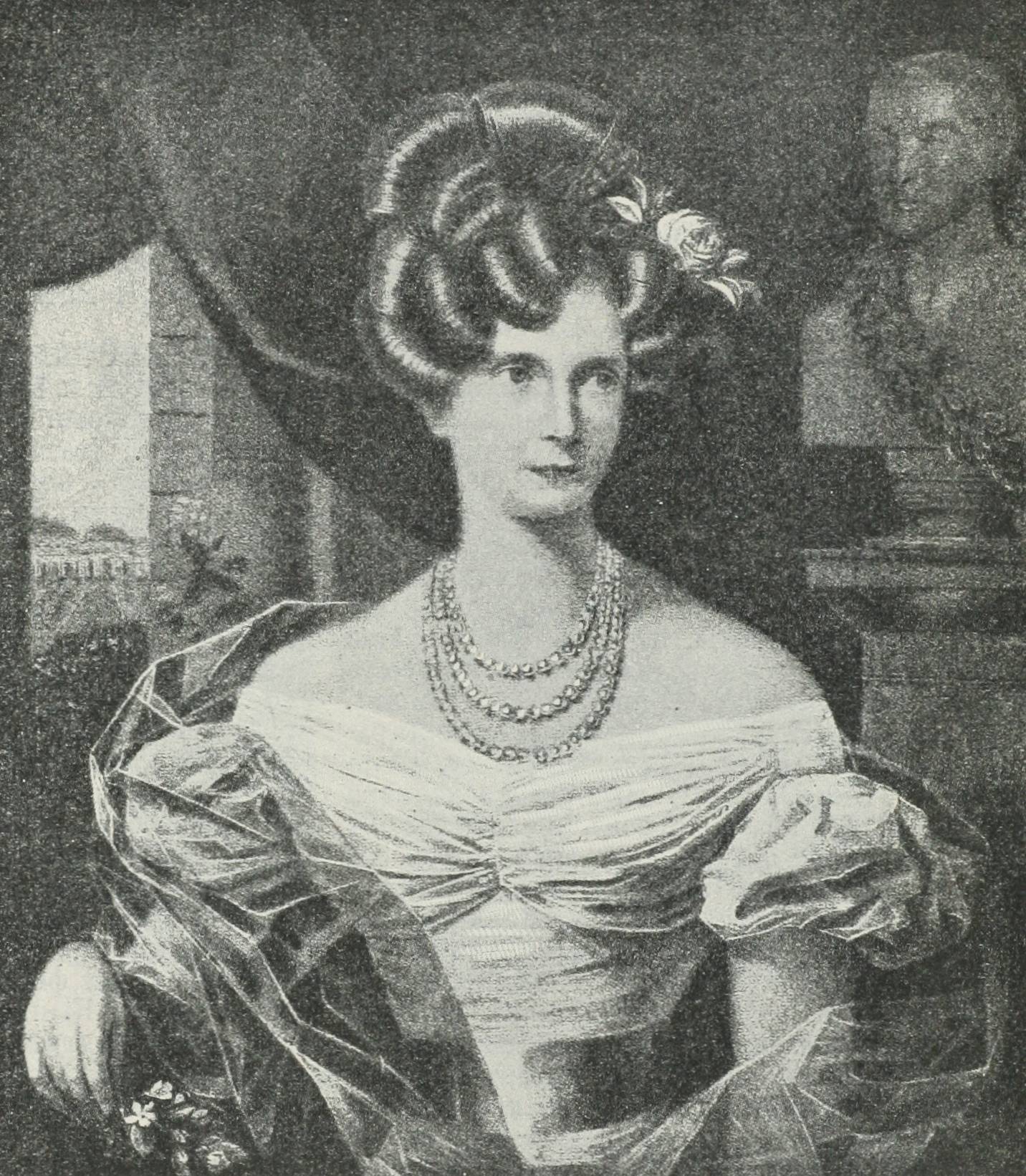 Государыня ИмператрицаАЛЕКСАНДРА ѲЕОДОРОВНА,супруга Императора Николая I-го.