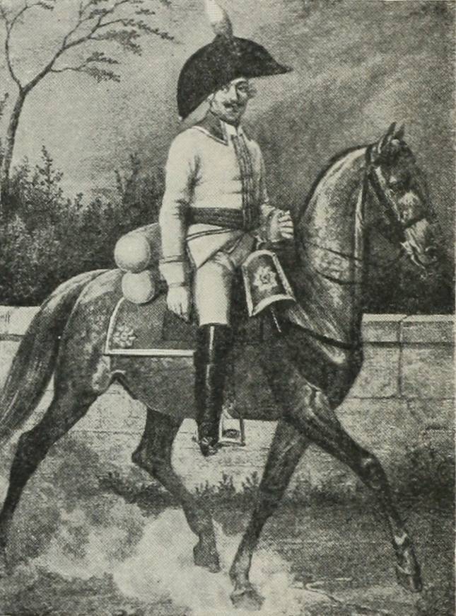 Рядовой кавалергардск. эскадроновъ 1797 г.
