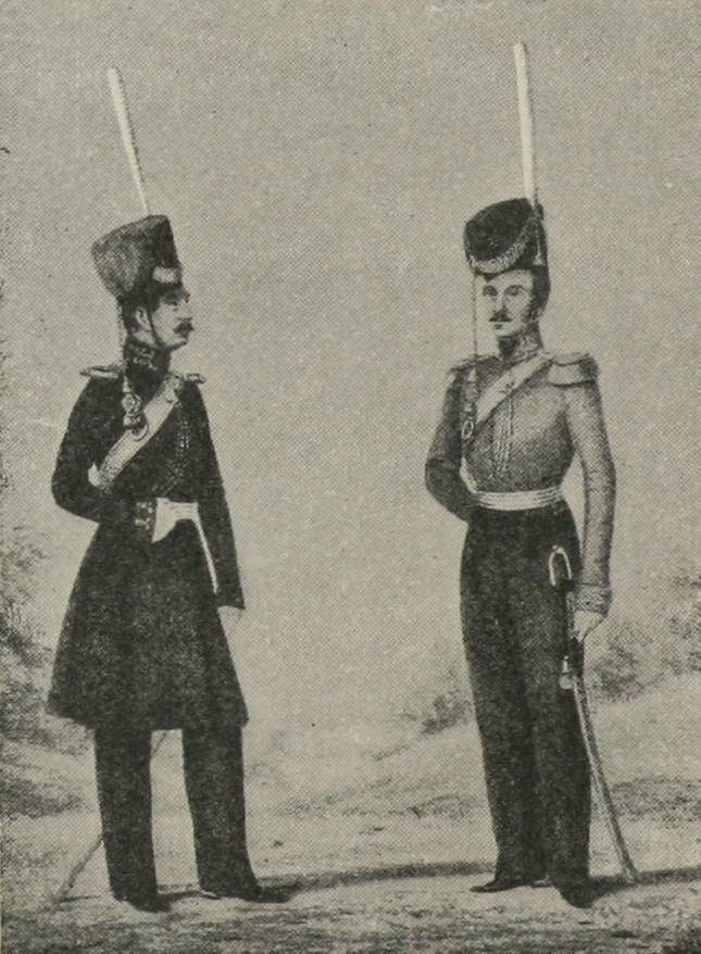 Оберъ-офицеръ и штабъ-офицеръ л.-гв. Казачьяго полка 1804—1812 г.