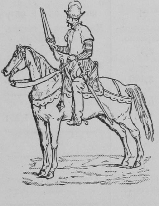 Француз. карабинеръ (1550 г.).