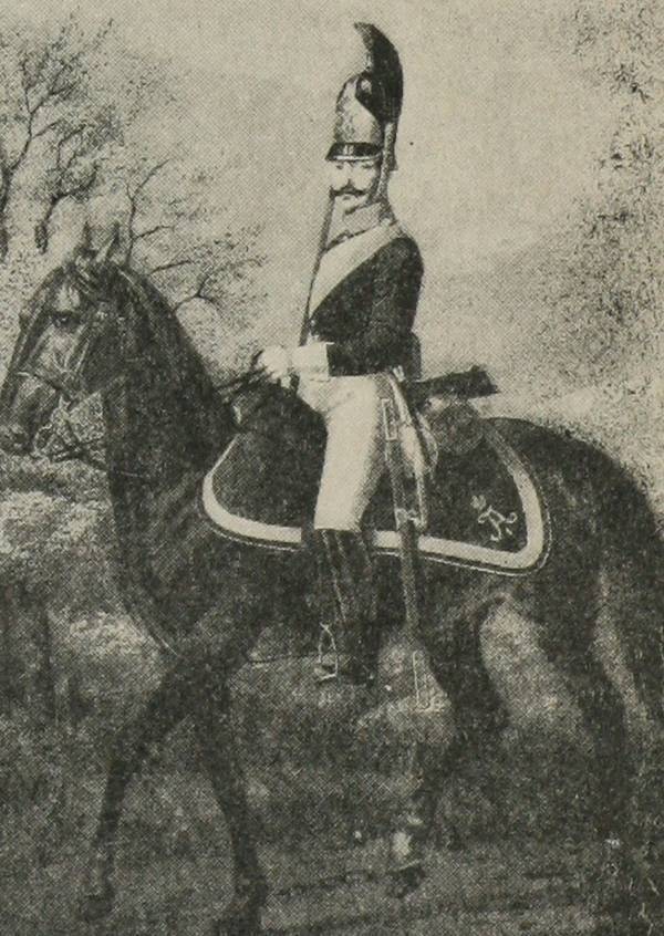 Рядовой каргопольскаго драгунскаго полка, 1816—1817 гг.