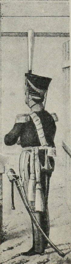 Штабъ-офицеръ Кіевскаго драгунскаго полка 1817—1820 гг.