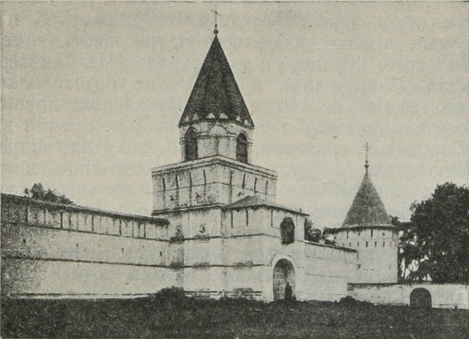 Зеленая башня Ипатьев. монастыря, построенная въ XVI ст.