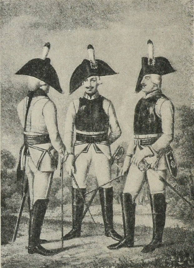 Унтеръ-офицеръ л.-гв. Коннаго полка, 1796—1801 гг.