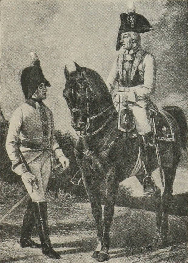 Офицеры л.-гв. Коннаго полка, 1796—1801 гг. (4 и 5-го эскадр.).