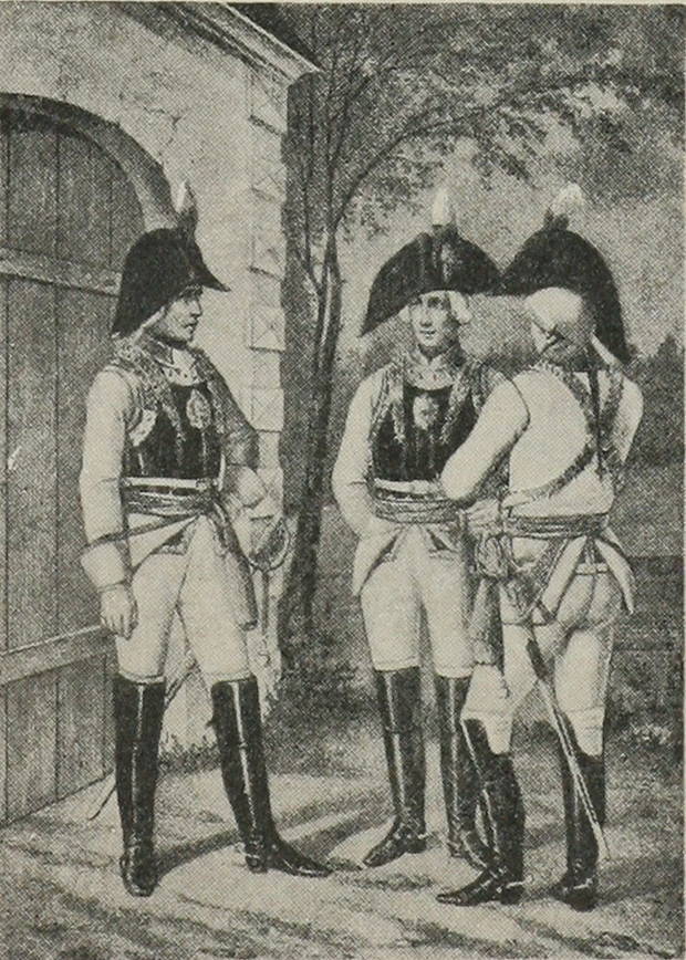 Офицеры л.-гв. Коннаго полка, 1796—1801 гг. (1,2 и 3-го эскадр.).