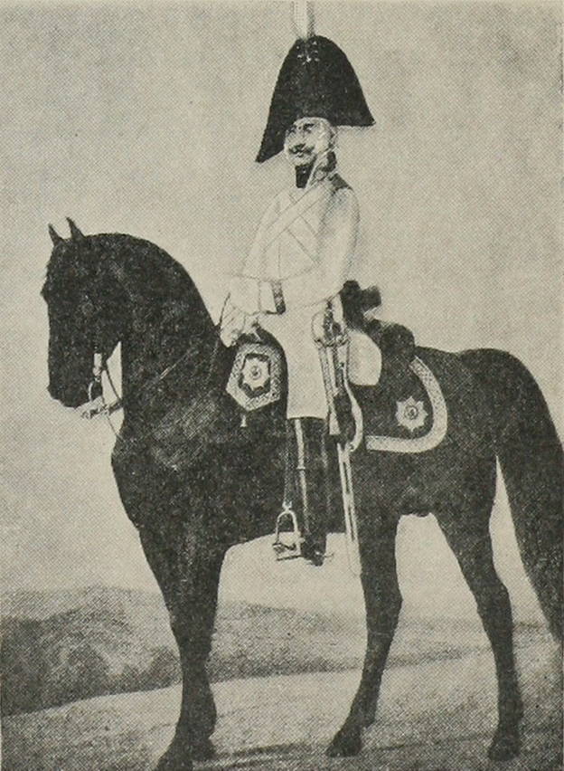Рядовой л.-гв. Коннаго полка, 1802—03 гг.