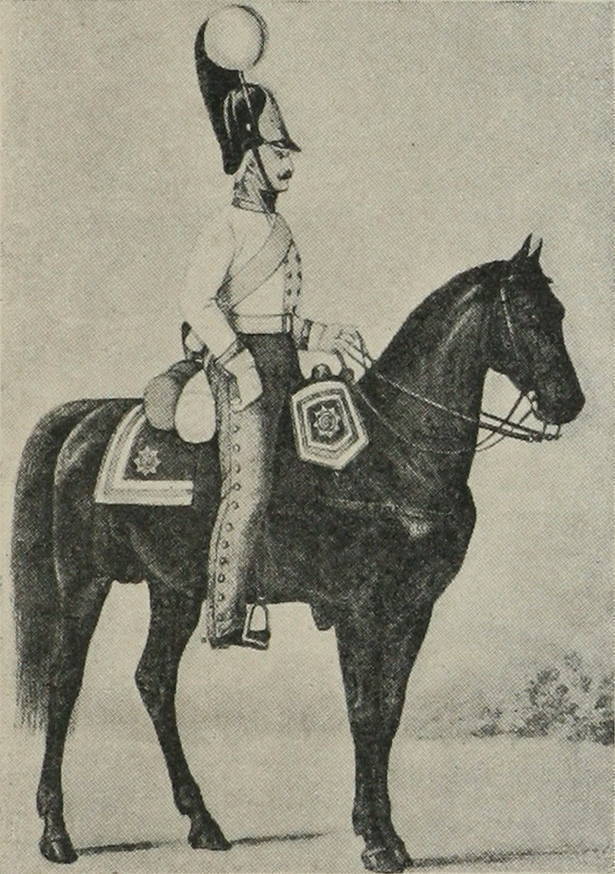 У.-офицеръ л.-гв. Коннаго полка, 1804—06 гг.